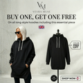 Oversized Hoodie Dress | Buy One Get One Free