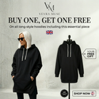 Oversized Hoodie Dress | Buy One Get One Free