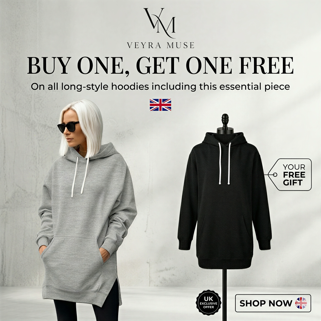 Oversized Hoodie Dress | Buy One Get One Free